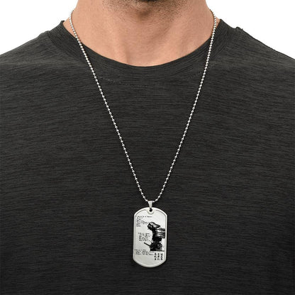 Samurai - 7 5 3 CODE - Bushido - Katana - Ronin - Samurai Dog Tag - Military Ball Chain - Luxury Dog Tag