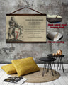 KT004 - Make No Mistake - English - Knight Templar Canvas With The Wood Frame