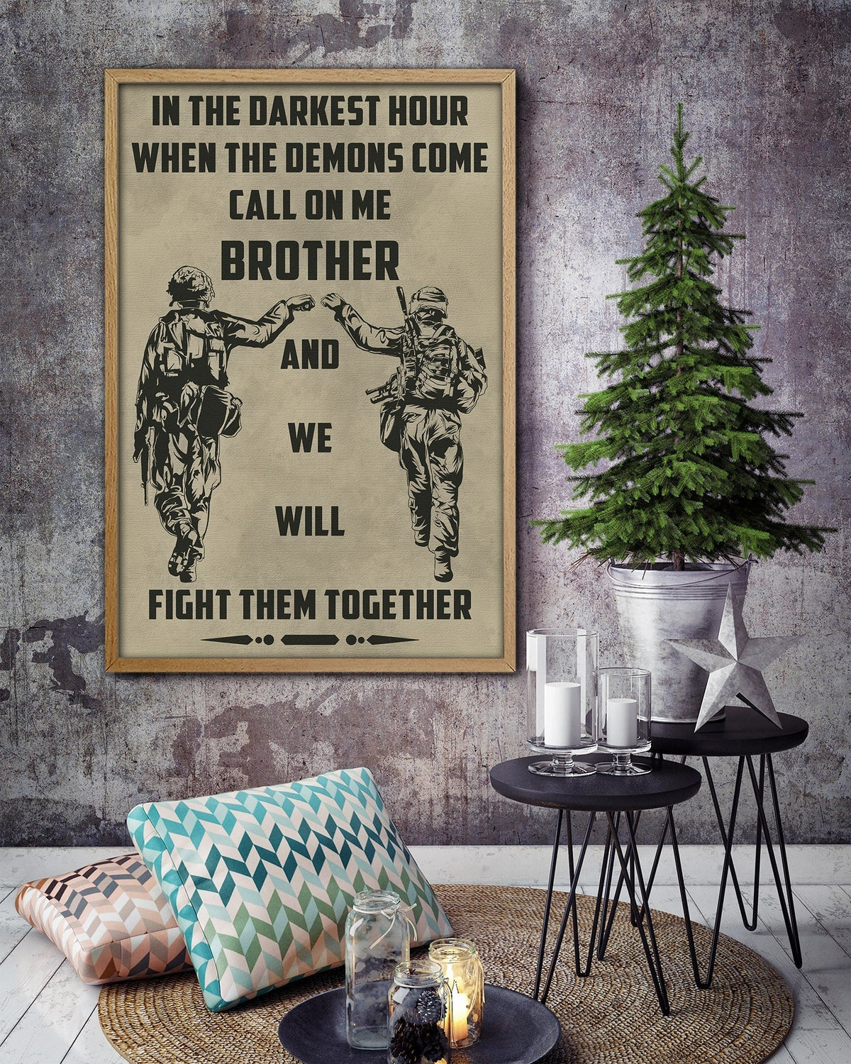 SD029 - Call On Me Brother - Soldier - English - Vertical Poster - Vertical Canvas - Soldier Poster